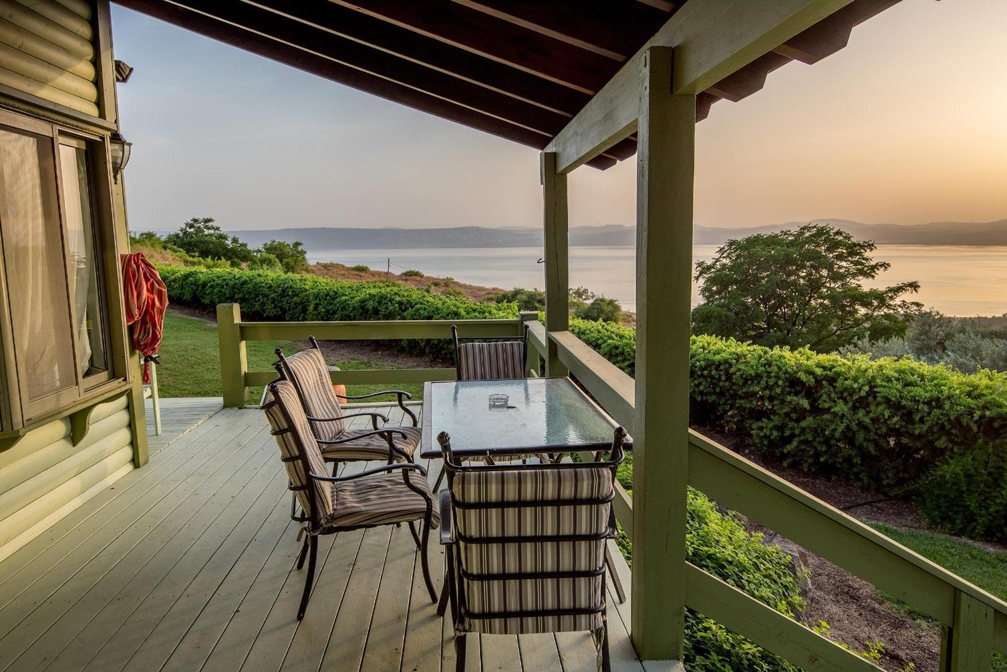 Sea Of Galilee Panoramic View Villa Ramot Bagian luar foto