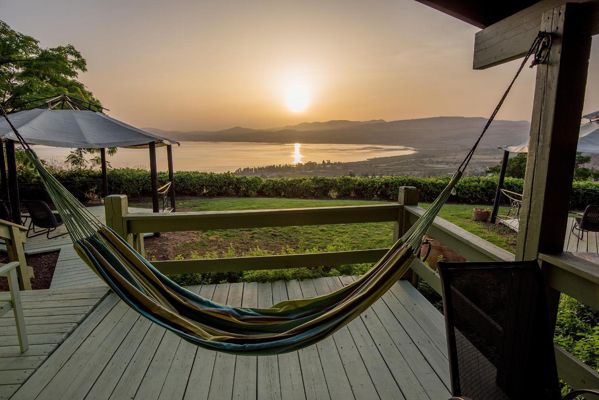 Sea Of Galilee Panoramic View Villa Ramot Bagian luar foto