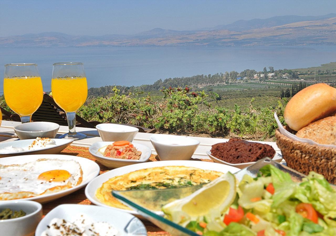 Sea Of Galilee Panoramic View Villa Ramot Bagian luar foto