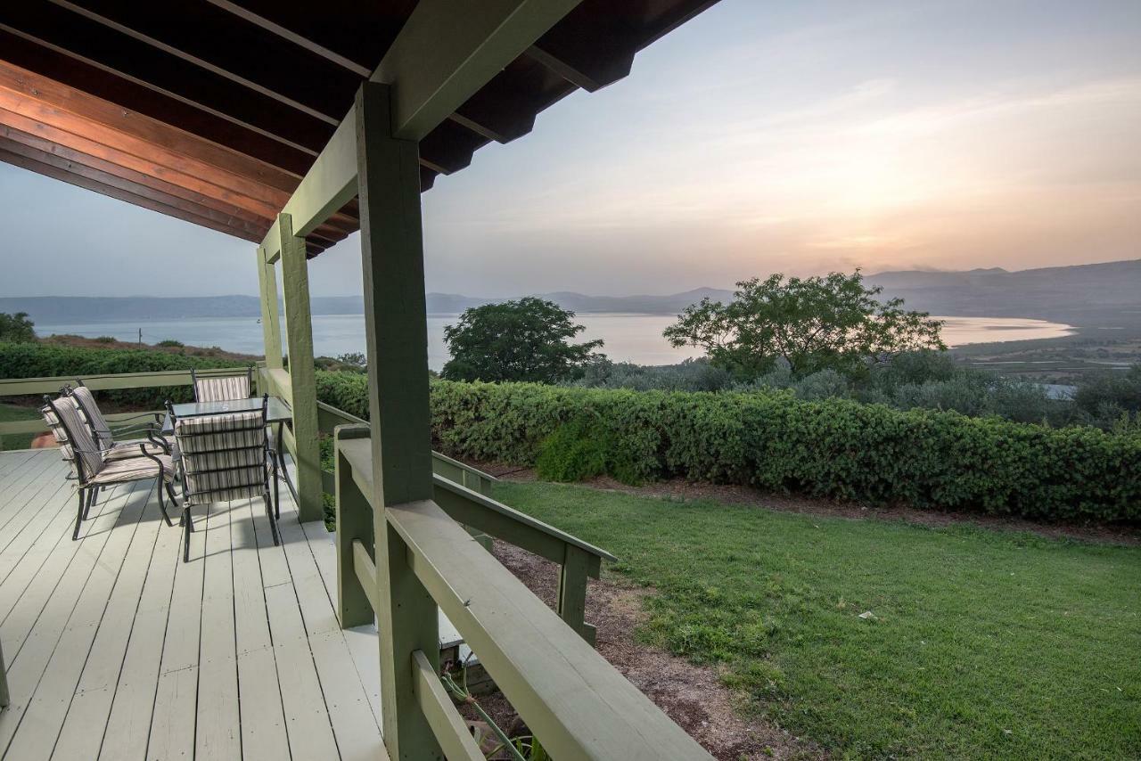 Sea Of Galilee Panoramic View Villa Ramot Bagian luar foto